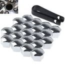 20Pcs Car Wheel Nut Caps 17mm Exterior Decoration Protection Screw Cover B Gn