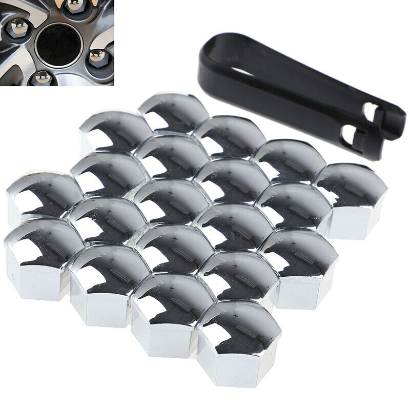 20Pcs Car Wheel Nut Caps 17mm Exterior Decoration Protection Screw Cover B Gn