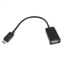 5X(mini USB Male to USB Female Converter OTG Adapter Cable for Google Nexu V9L1)