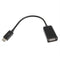 5X(mini USB Male to USB Female Converter OTG Adapter Cable for Google Nexu V9L1)