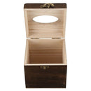 Wood Tissue Box Napkin Cover Home Hotel Pub Cafe Car Paper Holder Case A7E1