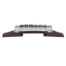 Fashion Jazz Guitar Rosewood Bridge W/ Saddles For Guitar Parts Accessory New