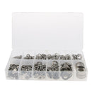 790 PCS FLAT SPRING + LOCK WASHER STEEL GASKET ASSORTMENT KIT M12/10/8/6/5/4