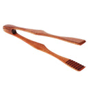 Reusable Wooden Toast Tongs - Wooden Toaster Tongs For Cooking & Holding - 10.6