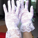 Fashion Women Bridal Evening Wedding Party Prom Driving Costume Lace Gloves