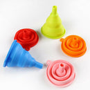 5pcs Kitchen Home Household Mini Food Grade Silicone Folding Telescopic  TOJ