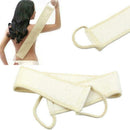 Exfoliating Loofah Loofa Back Strap Bath Shower Body Scrubber Sponge Gift R5W3