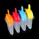 Set Frozen 4 Ice Pop Popsicle Lolly Maker Mould Mold Kitchen DIY Q7M2