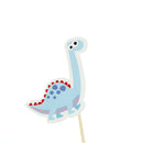9pcs/set DIY Cake Flag Cartoon Dinosaur Cake Topper Kids Birthday Party Dec-ME