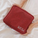 Portable Travel Cosmetic Organizer Women'S Toiletry Bag Makeup Storage Bag