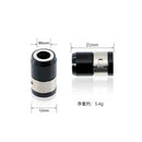 Magnetic Ring 1/4 6.35mm Metal Strong Magnetizer Phillips Screwdriver Bits G0F1