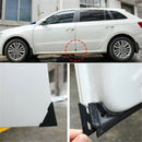 2PCS Car Door Corner Cover Silicone Mouldings Crash Protection Protector Bla Ew