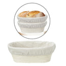 Rattan Bread Basket Pure Natural Cane Basket Storage Food & Fruit Baking Basket
