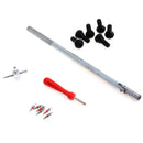 Valve Stem Remover Installation Repair Chrome Tool Kit Puller Tire Plug Core OZ