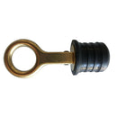 Durable Snap Lock Boat Drain Plug Brass and Rubber materials Hull Drain Plug