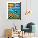 5D DIY Full Drill Diamond Painting Easeful Seaside Cross Stitch (B327)