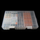 Rack Transparent AA AAA C D 9V Hard Plastic Battery Case Holder Storage Box