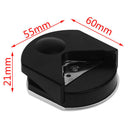 4R Premium Corner Rounder Punch 4mm Black Paper Card Photo Cutter Tool Cr*. `US