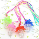 Light Up Pacifier LED Colorful lights Rave Party Glow Whistle Glow Lanyard M3N2