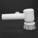 5 in 1 Handheld Electric Cleaning Brush for Bathroom Tub Kitchen Washing Tool