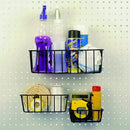 Wrought iron tool storage basket family storage metal basket,Pegboard Baske K9B5