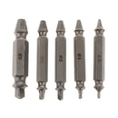 5 in 1 Box Screw Extractor Set Drill Bits Damaged Stripped Bolt Remover Tool