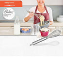 Handheld Stainless Steel Eggbeater Wire Whisks Kitchen Tools Baking Supplies