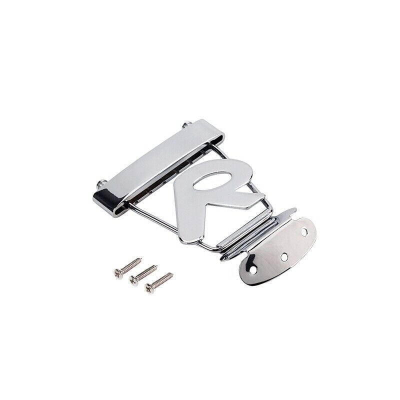 for 6 String Trapeze Tailpiece Adjustable Guitar Tailpiece Bridge with Scre