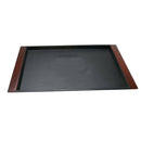 Plastic Food Breakfast Tray Cup Tea Serving Tray Sushi Platter Plate 15''