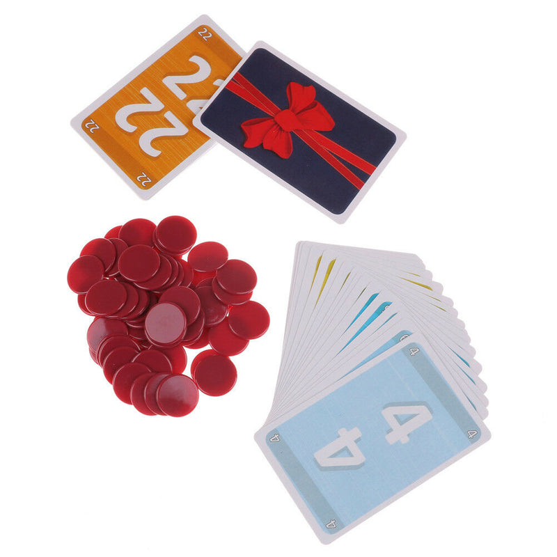 No Thanks! Board Game 3-7 Player Funny Board Game For Family/Party/Friend  JR