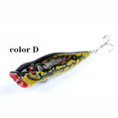 Colorful 9.5cm/12g Fishing Lure Mini Fish Lure Trout Bass G Bait Crank Tack C4D3