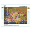 Fruit Dish DIY Full Drill Diamond Painting Embroidery Cross Stitch Decor A