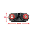 4pcs Aluminum Cam Cleat Kayak Anchor Cam Cleat Marine Hardwares 15mm Line