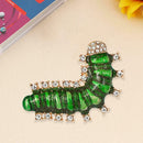 Fashion Insect Rhinestone Brooch Badge Jacket Jewelry Bag Accessories (B) A