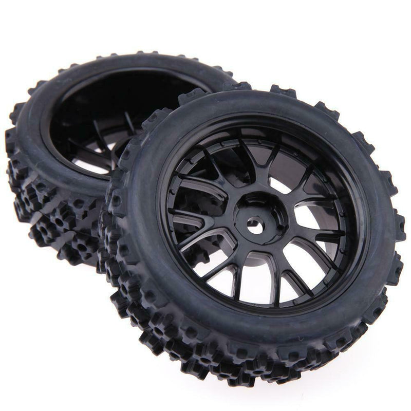 4pcs Star Pattern Rubber RC On Road Car Tires for 1/10 Universal Car Tamiya A