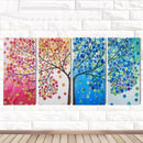 4pcs 5D Four Seasons Tree Special Diamond Painting Cross Stitch Mosaic Kits