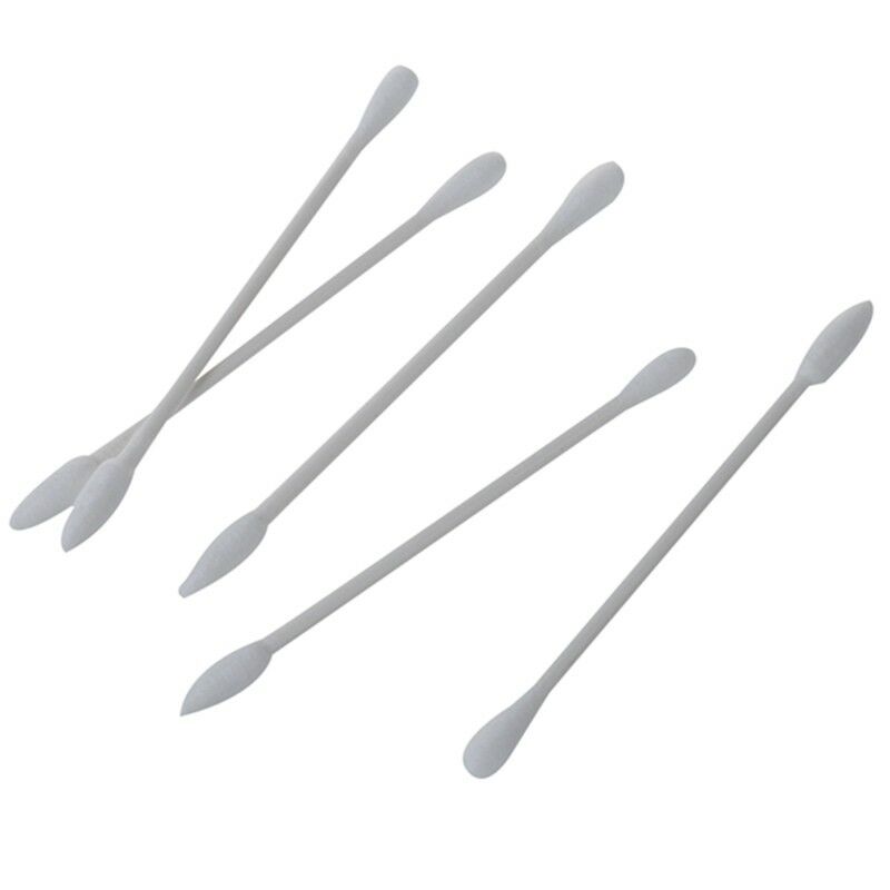 Cosmetic Makeup Dual Tip Cotton Buds Swabs Pack of Approx.100Pcs White A3O9