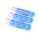 7 Days Pill Case Travel Pillbox Medicine Container Tablet Sorter Organizer