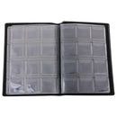 120 Coins Album Book Coin Storage Case Box Money Penny Holder Pockets Blue