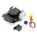 Dual Tone Trumpet Loud 130Db Electric Pump Air Horn For Motorcycle Car Truc