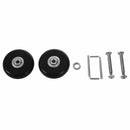 2set 55X18mm Luggage Suitcase / Inline Outdoor Skate Replacement Wheels Bla