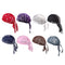 Turban Hat Chemo Cap Durag Muslim Beanie Hair Loss Headscarf Cover Hat Red