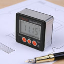 Magnetic Digital Protractor Angle Finder Bevel Level Box Inclinometer Meter Intr