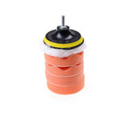 7Pcs 4" Buffing Pad Auto Car Polishing Wheel Kit Buffer + Drill Adapter FT
