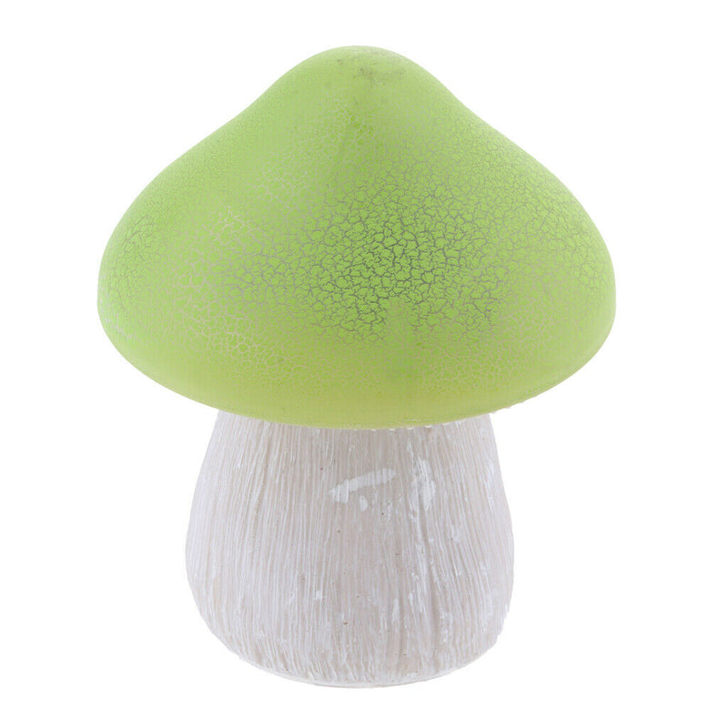 2x Solar Powered Mushroom LED Light Pathway Lamp Outdoor Garden Lights A+B