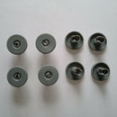 8pcs Basket Dishwasher Accessory Wheels for AEG Favorit Privileg Zanussi
