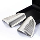2pcs/set Stainless Steel Audio Speaker Tweeters Cover Trim For BMW X5 F15 2 E4F4
