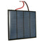 1.5W 12V Mini Solar Panel Small Cell Module Charger With 1M Wire