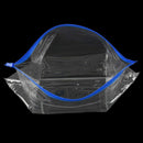 12 x A5 Blue Zip Zippy Bags -Document Clear Plastic Transparent Storage bag J5T5
