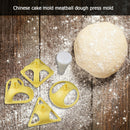 4pcs/Set DIY Dumplings Maker Plastic Pastry Baking Molds Kitchen Accessory A